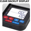 Bilancia da cucina digitale a doppia piattaforma con display a LED - 5kg/0.01g