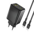 Caricabatterie da parete Dudao A29C 65W GaN con cavo USB-C