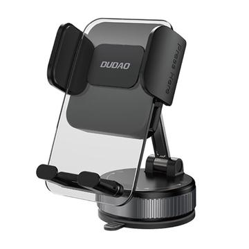 Dudao F24 Plus Supporto a ventosa per auto per telefono 60mm-90mm - Nero