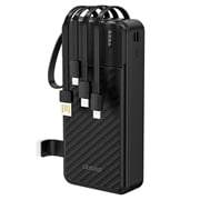Dudao K11 Pro 20000mAh Power Bank con cavi integrati - Nero