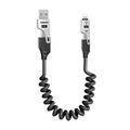 Cavo di ricarica e dati 4-in-1 Dudao L20 Pro - 1.5m, USB-A, USB-C, Lightning - nero