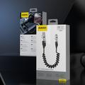 Cavo di ricarica e dati 4-in-1 Dudao L20 Pro - 1.5m, USB-A, USB-C, Lightning - nero