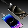 Cavo di ricarica e dati 4-in-1 Dudao L20 Pro - 1.5m, USB-A, USB-C, Lightning - nero