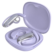 Cuffie wireless Dudao U17Z OWS con ganci auricolari - Viola