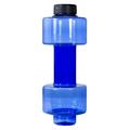 Borraccia a forma di manubrio - 550ml - Blu