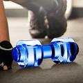 Borraccia a forma di manubrio - 550ml - Blu