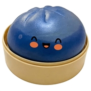 Giocattolo antistress a forma di gnocchetto con scatola a vapore - Blu Scuro