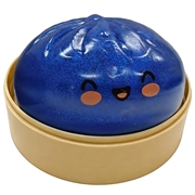 Giocattolo antistress a forma di gnocchetto con scatola a vapore - Blu Scuro