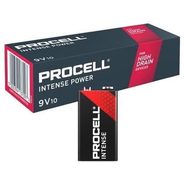 Pile alcaline Duracell Procell Intense Power 6LR61/9V - 10 pz.
