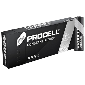 Pile alcaline Duracell Procell LR03/AAA 1200mAh - 10 pz.