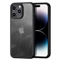 Custodia Ibrida Dux Ducis Aimo per iPhone 15 Pro - Nera