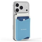 Portacarte magnetico Dux Ducis Arch con MagSafe e protezione RFID - Bianco / Blu