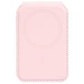 Portacarte magnetico Dux Ducis Arch con MagSafe e protezione RFID - Rosa