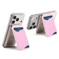 Portacarte magnetico Dux Ducis Arch con MagSafe e protezione RFID - Rosa