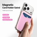 Portacarte magnetico Dux Ducis Arch con MagSafe e protezione RFID - Rosa