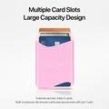 Portacarte magnetico Dux Ducis Arch con MagSafe e protezione RFID - Rosa