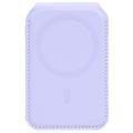 Portacarte magnetico Dux Ducis Arch con MagSafe e protezione RFID - Viola