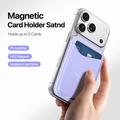 Portacarte magnetico Dux Ducis Arch con MagSafe e protezione RFID - Viola