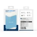 Portacarte magnetico Dux Ducis Arch con MagSafe e protezione RFID - Bianco / Blu