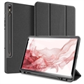 Custodia Smart Folio Tri-Fold Dux Ducis Domo per Samsung Galaxy Tab S9 - Nera