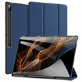 Custodia Smart Folio Tri-Fold Dux Ducis Domo per Samsung Galaxy Tab S9 Ultra - Blu