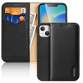Custodia Portafoglio Qialino Classic in Pelle per Samsung Galaxy Note10+ - Nera