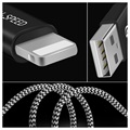 Dux Ducis K-ONE Lightning Cable - 2.1A, 2m - Black