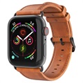 Dux Ducis Apple Watch Series 5/4/3/2/1 Leather Strap - 38mm, 40mm - Brown