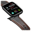 Dux Ducis Apple Watch Series 5/4/3/2/1 Leather Strap - 38mm, 40mm - Coffee