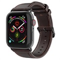 Dux Ducis Apple Watch Series 5/4/3/2/1 Leather Strap - 42mm, 44mm - Coffee