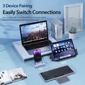 Tastiera Bluetooth multifunzionale Dux Ducis con touchpad per laptop, tablet e smartphone - Nera