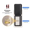 Portacarte magnetico Dux Ducis Neva con supporto regolabile - Nero