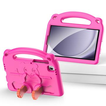 Custodia Antiurto per Bambini Dux Ducis Panda per Samsung Galaxy Tab A9 - Rosa Caldo