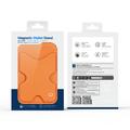 Portacarte magnetico con blocco RFID e supporto Dux Ducis Papo - Compatibile con MagSafe - Arancione