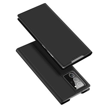 Custodia a Flip Dux Ducis Skin Pro per Samsung Galaxy A51 - Nera