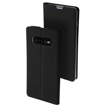 Dux Ducis Skin Pro Samsung Galaxy S10+ Flip Case - Black