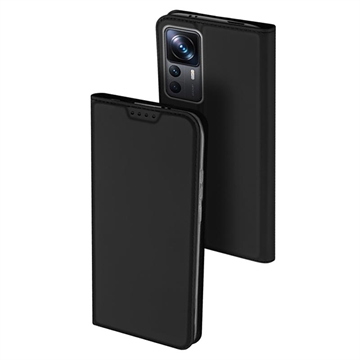 Custodia a Flip Dux Ducis Skin Pro per Samsung Galaxy A51 - Nera