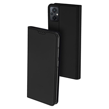 Custodia a Flip Dux Ducis Skin Pro per Samsung Galaxy A51 - Nera