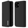 Custodia A Portafoglio In Pelle Dux Ducis Wish Per iPhone 11 - Nera