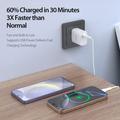 Caricabatterie da muro Duzzona T11 20W USB-C PD - Spina UE - Bianco