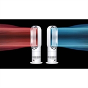 Dyson Hot+Cool HF1: termoventilatore e ventilatore rinfrescante Rapid React - Bianco / Argento