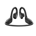 Cuffie wireless E12 AI Smart a conduzione ossea con fotocamera - Nero