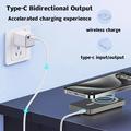 Power bank magnetico E61B da 10000mAh con ricarica rapida USB-C da 20W - Nero