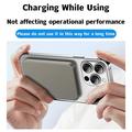 Power bank magnetico E61B da 10000mAh con ricarica rapida USB-C da 20W - Titanio