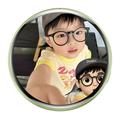 E87 Distintivo intelligente per cosplay con touchscreen - Verde