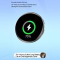 E87 Distintivo intelligente per cosplay con touchscreen - Viola