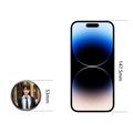 E87 Distintivo intelligente per cosplay con touchscreen - Viola