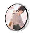 E87 Distintivo intelligente per cosplay con touchscreen - Bianco