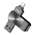 Chiavetta USB EAGET I66 Lightning/USB 3.2 per iPhone, iPad, Mac – 64GB - Nera