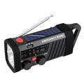Radio di emergenza a energia solare EM06 con power bank da 2000mAh, torcia e allarme SOS